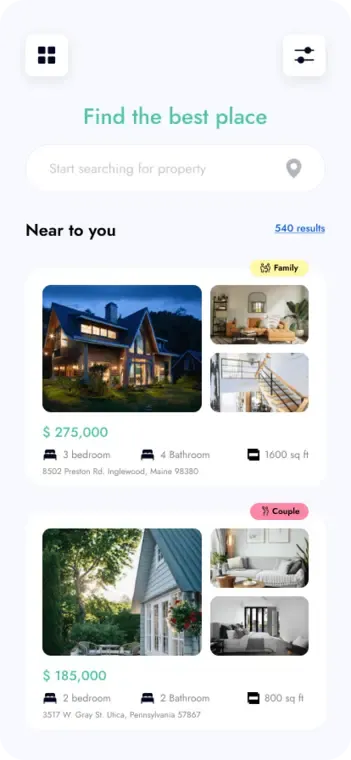 Real estate App
